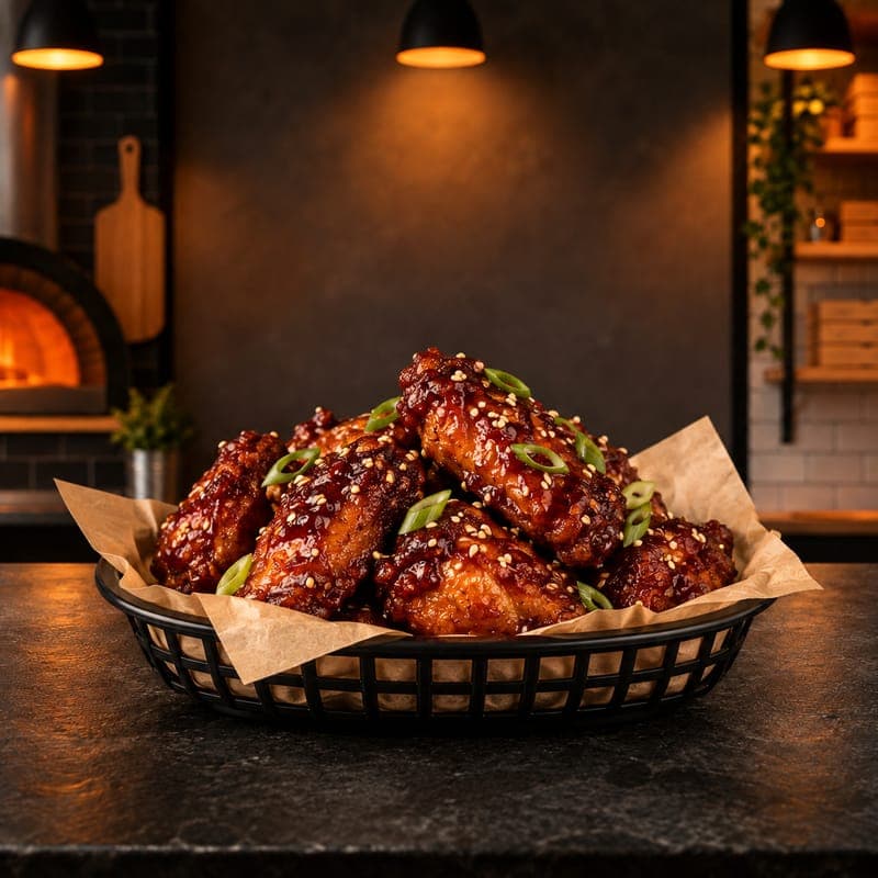Korean Big Flavour Wings (6pcs)