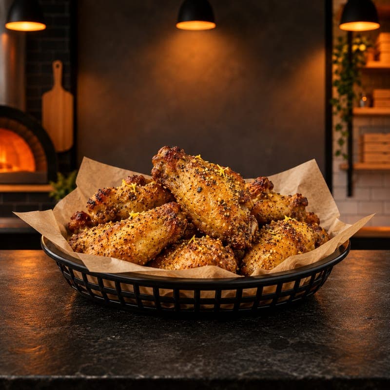 Lemon & Pepper Big Flavour Wings (6pcs)