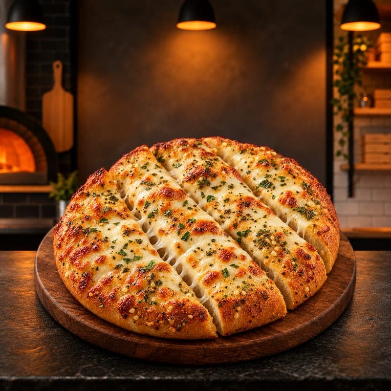 7" Garlic Pizza Bread