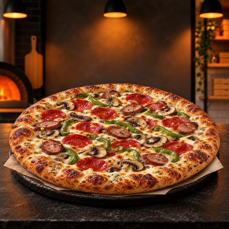 Garlic Supreme Pizza