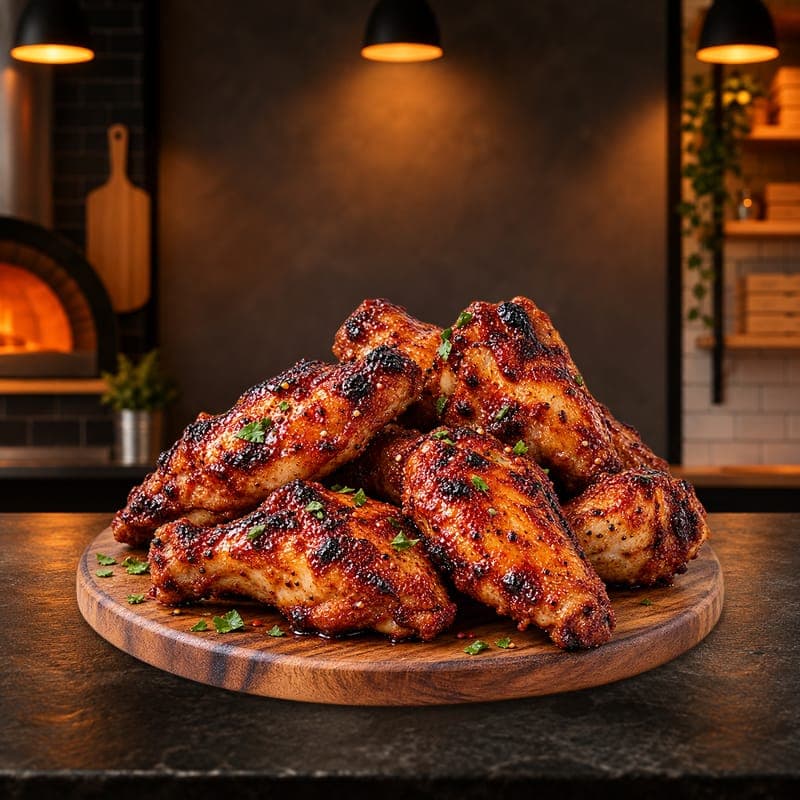 Grilled Chicken Wings (6pcs)