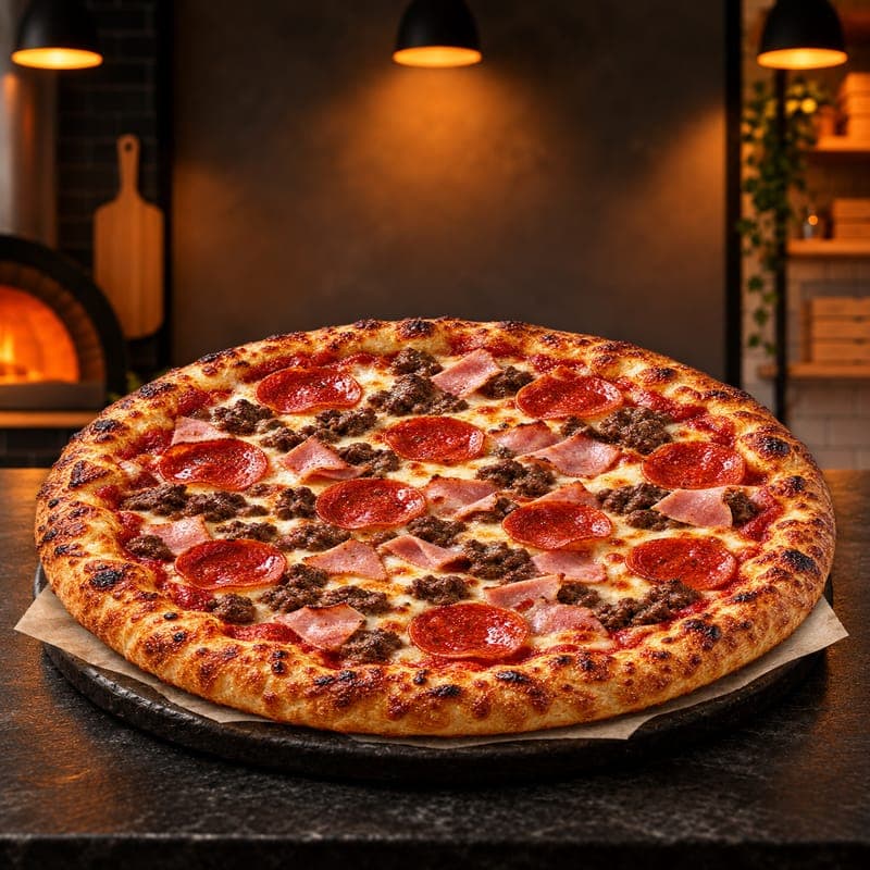 Meaty One Pizza