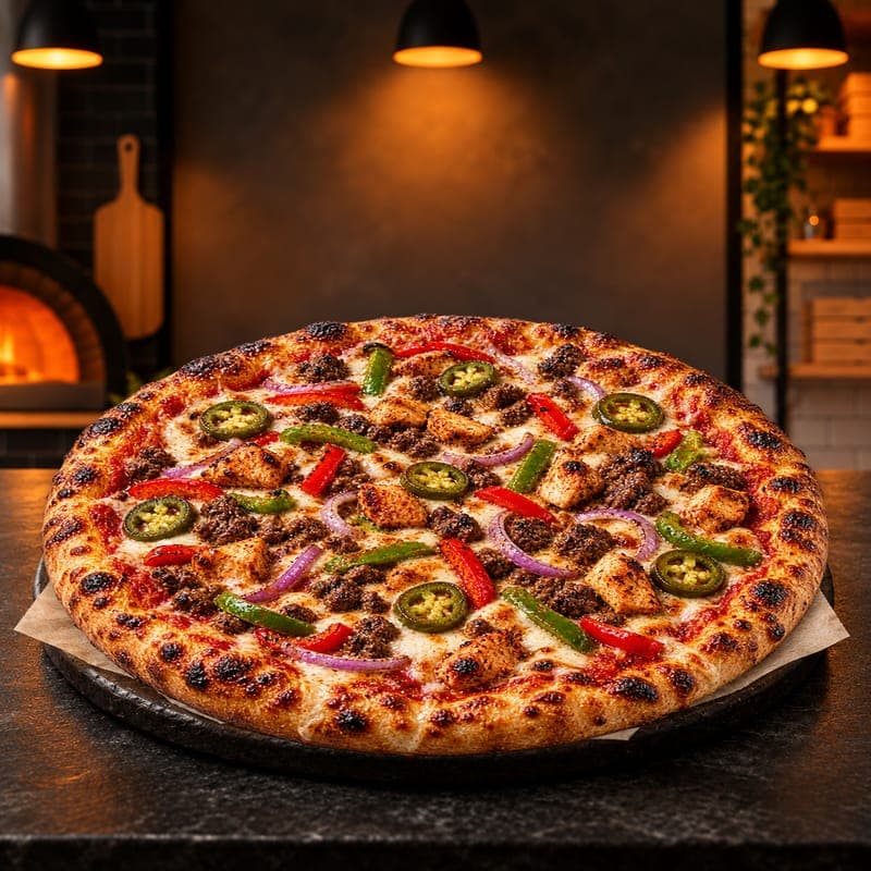Mexican Hot Pizza