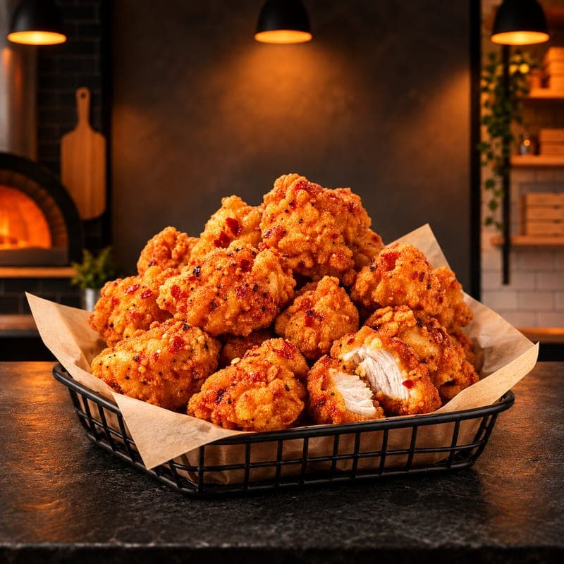 Spicy Popcorn Chicken