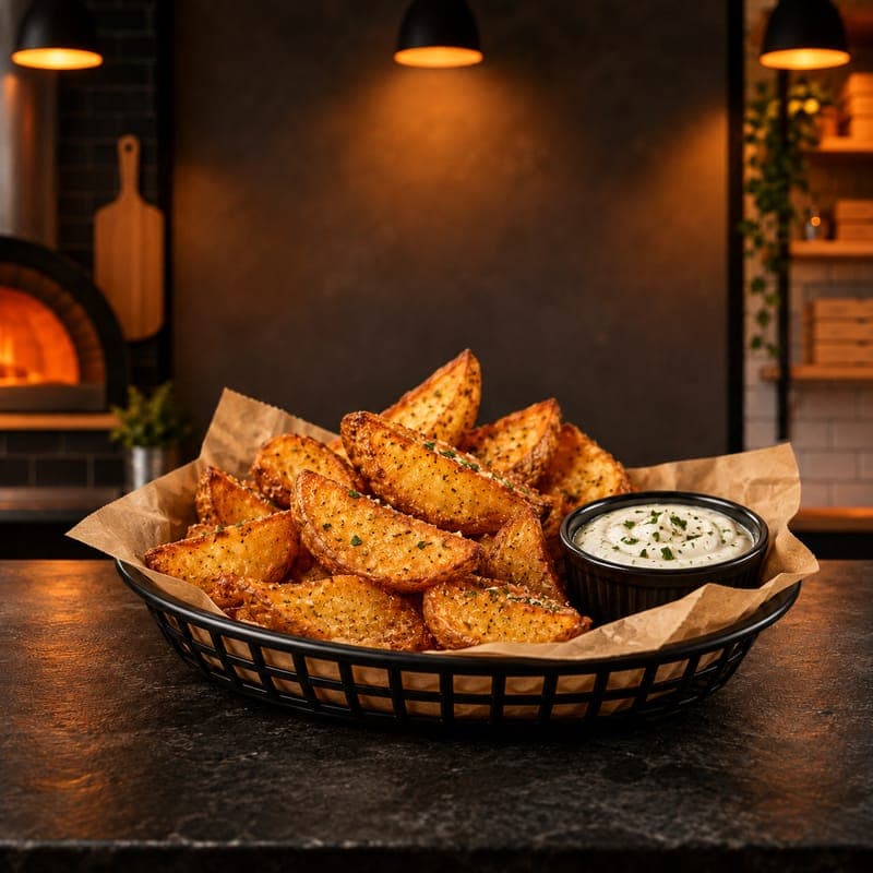 Potato Wedges & Dip