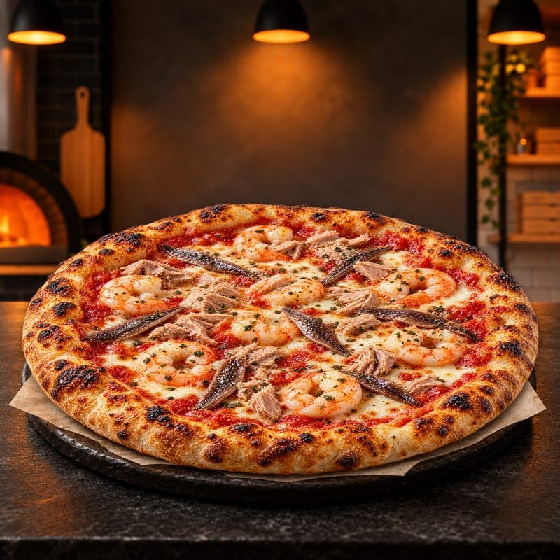 Seafood Pizza