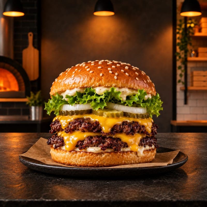 Double Smash Burger