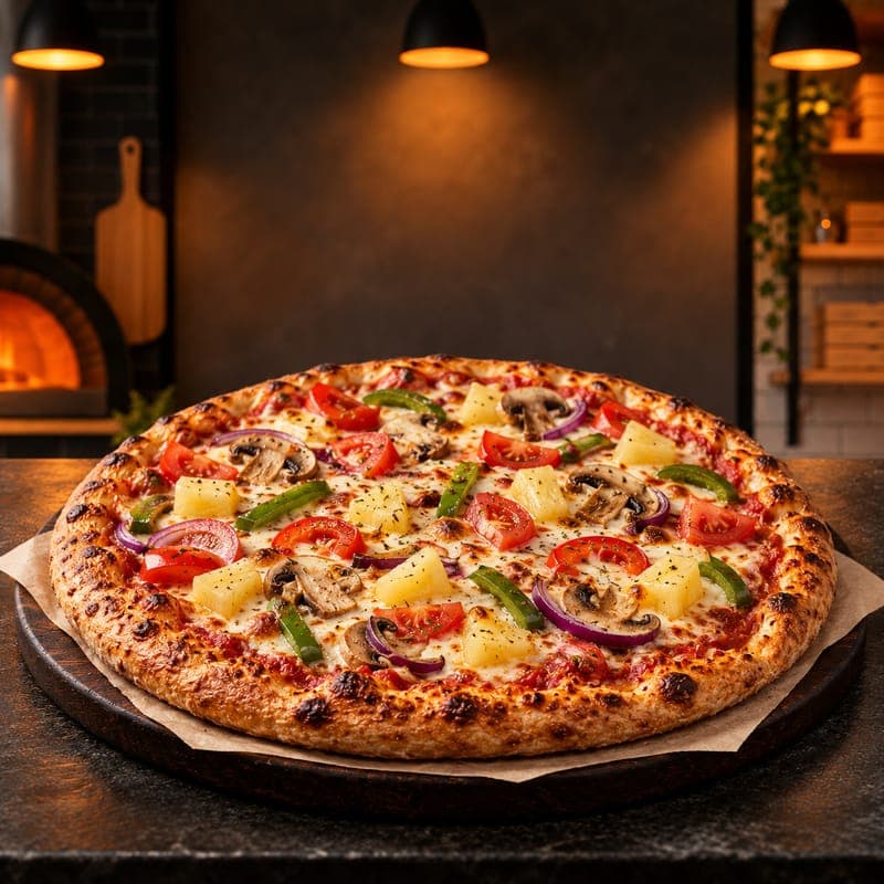Sweet Vegetarian Pizza