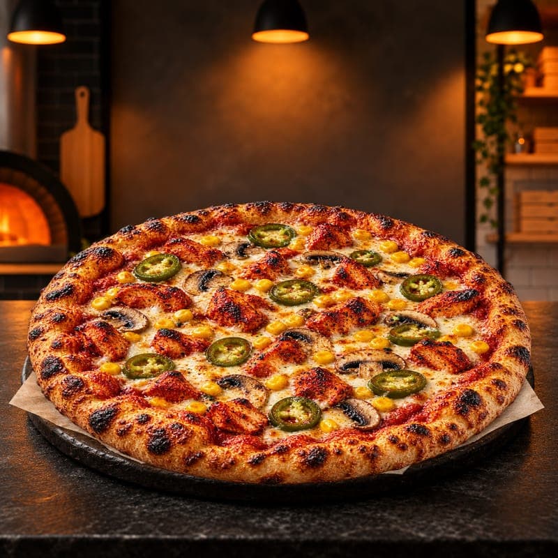Tandoori Hot Pizza