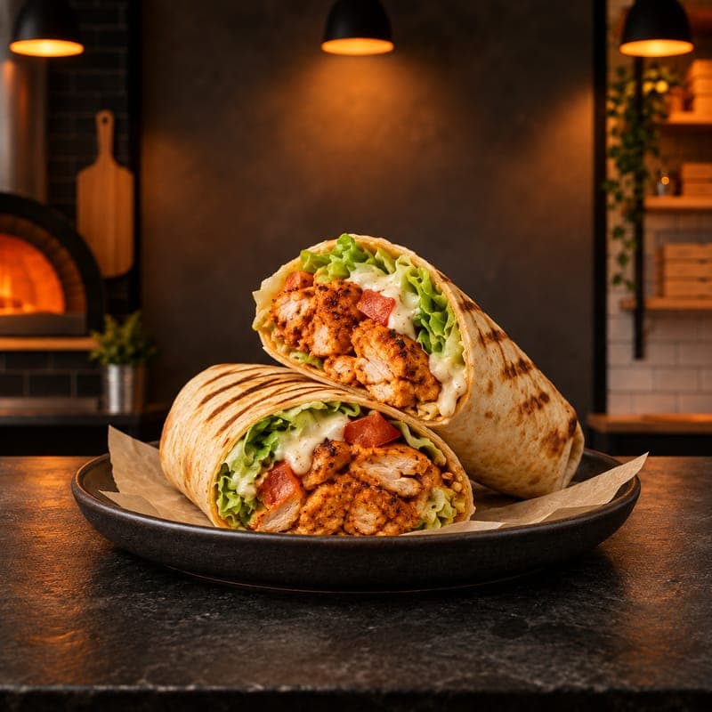 Chicken Kebab Wrap