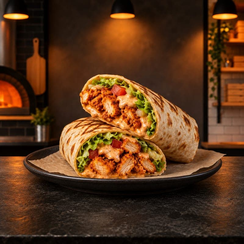 Spicy Chicken Wrap