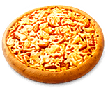 Fresh pizza from Zamanos Pizza