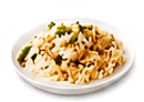 Chicken and mushroom pasta from Zamanos Pizza