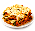 Vegetable lasagne from Zamanos Pizza